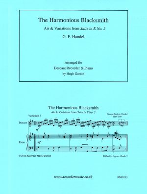 The Harmonious Blacksmith, Handel