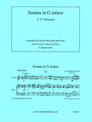 Sonata in G minor, Telemann