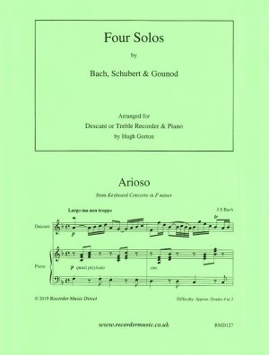 4 Solos, Bach, Schubert & Gounod