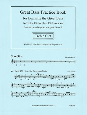 Book 27: Great Bass Practice Book (Treble Clef)