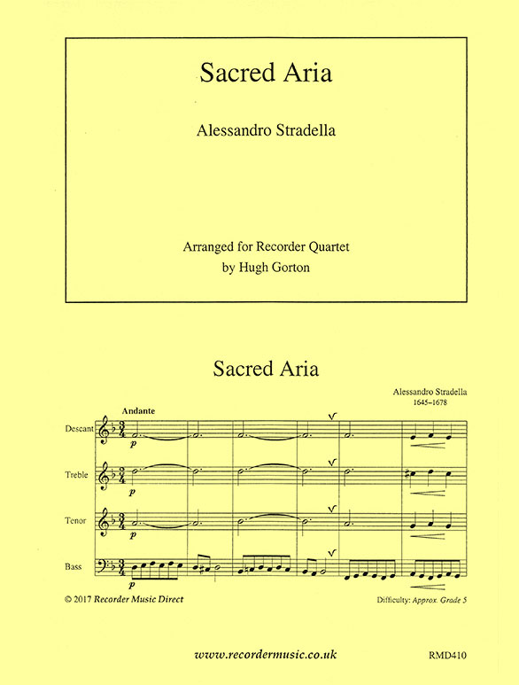 Sacred Aria, Alessandro Stradella