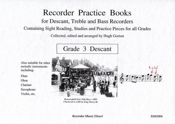 recorder practice books grade 3 descant