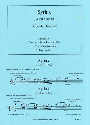 Syrinx, Debussy