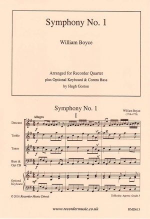 Symphony No. 1 by William Boyce