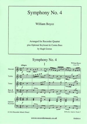 Symphony No. 4 by William Boyce