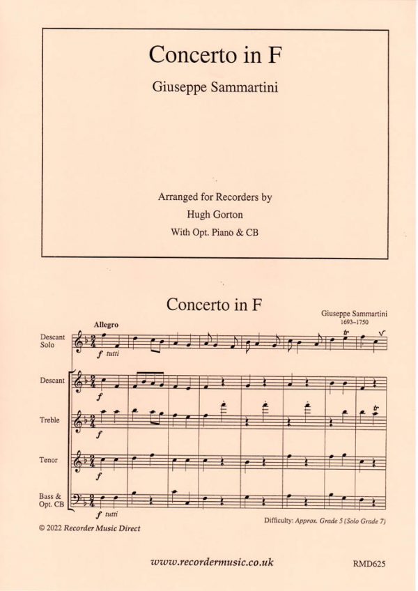 concerto in f